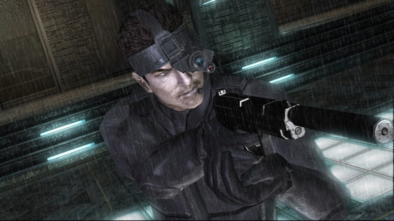 This is the dude you play as. This screenshot serves to remind you that you could be playing Metal Gear Solid 2 right now.